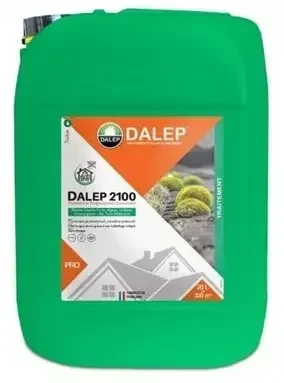 Bidons fongicide anti-mousse DALEP 2100 20L professionnel concentré