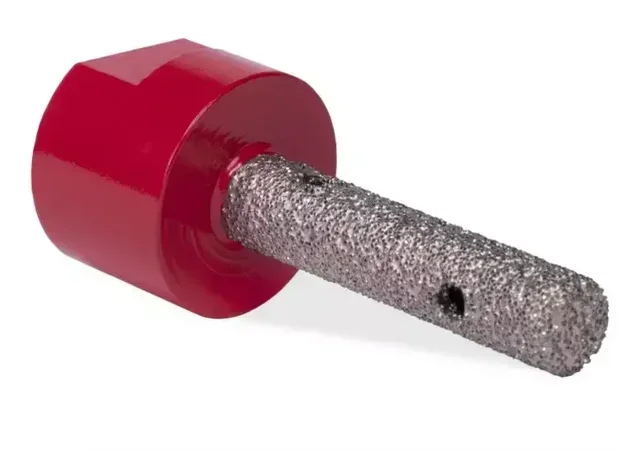 Carotiere Diamantato Cilindrico Ø10 mm Superpro RUBI - Foratura a Secco Pietra Naturale M14