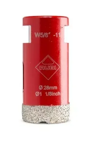 Diamond Core Drill Bit DRYGRES RUBI 6-75mm Dry Tile Porcelain Drilling M14 Thread