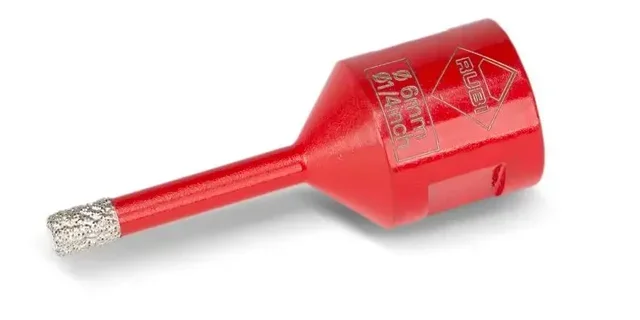 Diamond Core Drill Bit DRYGRES RUBI 6-75mm Dry Tile Porcelain Drilling M14 Thread
