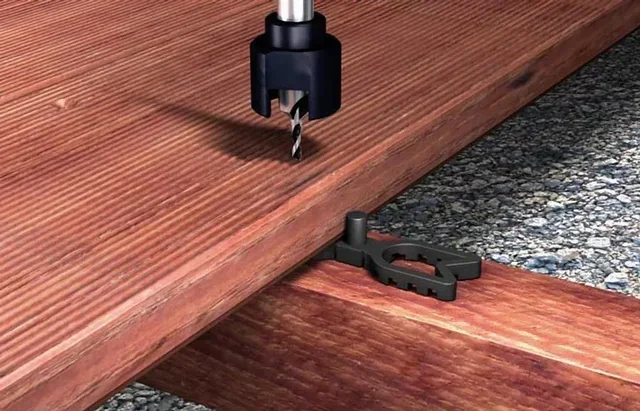 Foretfraisoir bois FISCHER FTA-CDW 4 mm pour terrasse - perçage et fraisage combiné