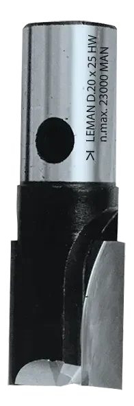 Fresadora de Ranuras 20mm M10 Carburo LEMAN - Herramienta Profesional Fresado Madera
