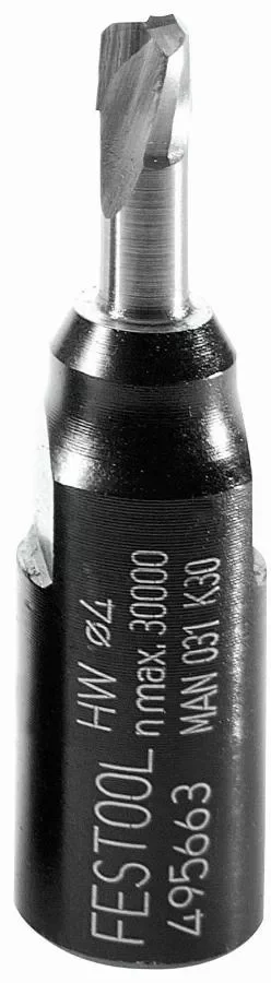Fraise Domino Festool D 4-NL 11 HW-DF 500 Ø4mm pour défonceuse DF 500 - Réf. 495663