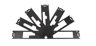 Virutex 2935171 K6700 Plantilla Fresado Bisagra Invisible - Guía Fresadora Bisagra Oculta para Mecanizado Preciso