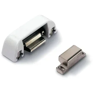 Gâche antipanique réglable FAPIM Panama 8500I blanc RAL 9010 recouvrement 0-11mm