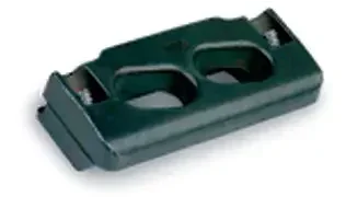 Gâche de sécurité double FAPIM 5413D zamac zingué gorge 19,5x25mm