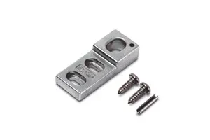 Gâche de sécurité FAPIM 3733 pour serrure Titan en zamac zingué avec fixation inox