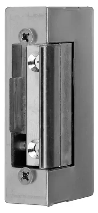 Gâche électrique 24V EFF EFF 17-F11 à larder encastrée sans tétière