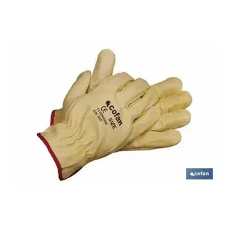 Gants cuir fleur bovin hydrofuges SINGER 50GHBBC protection imperméable travail