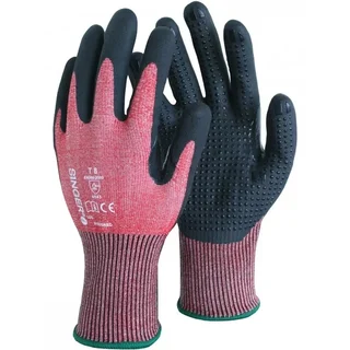 Gants protection Singer nitrile mousse anti-coupure niveau D PHD5RED