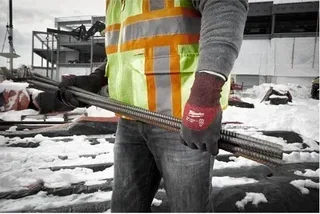 Gants hiver anti-coupure niveau 3/C MILWAUKEE Taille XL - Lot 6 paires
