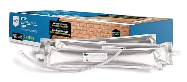 Gel WP7 Stop Humidité Montante Tec7 - Lot 3 Poches Absorbantes - Réf. 602060000