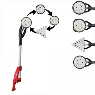 Lijadora de techo Giraffe GE7 + aspirador 30L FLEX profesional kit