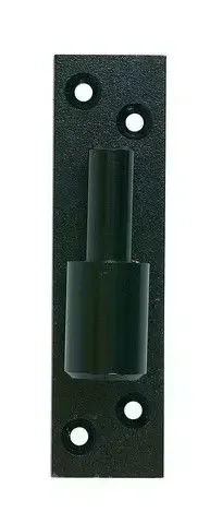 Black Cataphoresis Offset Plate Hinge ING FIXATIONS Ø14mm Iron 50x6