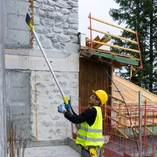 Grattoir télescopique 30cm LEBORGNE Nanovib SR309N extension 2-3,50m