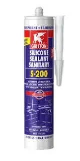 Griffon S-200 Premium Acrylic Silicone Sealant - Bathroom Kitchen Waterproofing