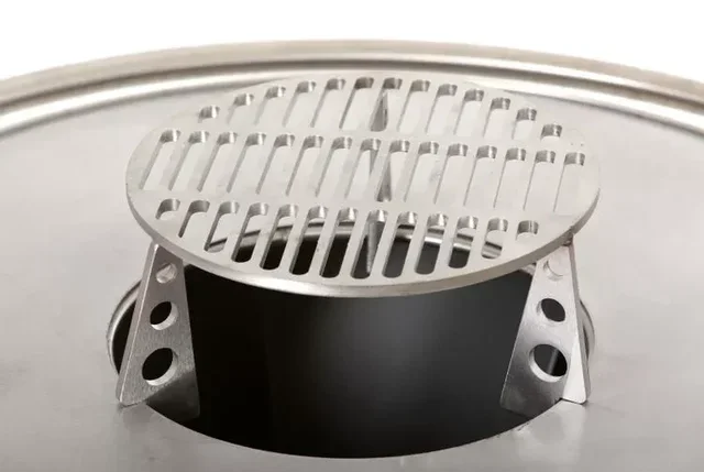 Grille de cuisson inox Ø28 cm pour brasero Le Churrasco GIBBQ28