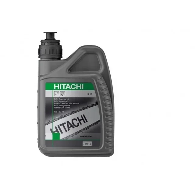 Huile tronçonneuse HITACHI HIKOKI biodégradable 1L
