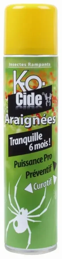 Insecticide KOCIDE anti-araignées 405ml effet choc immédiat et longue durée