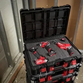 Insert mousse Packout Milwaukee lot de 2 - Personnalisable 4932471428