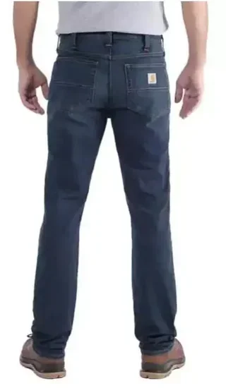 Carhartt Men's Rugged Flex Straight Fit Tapered Stretch Work Jeans