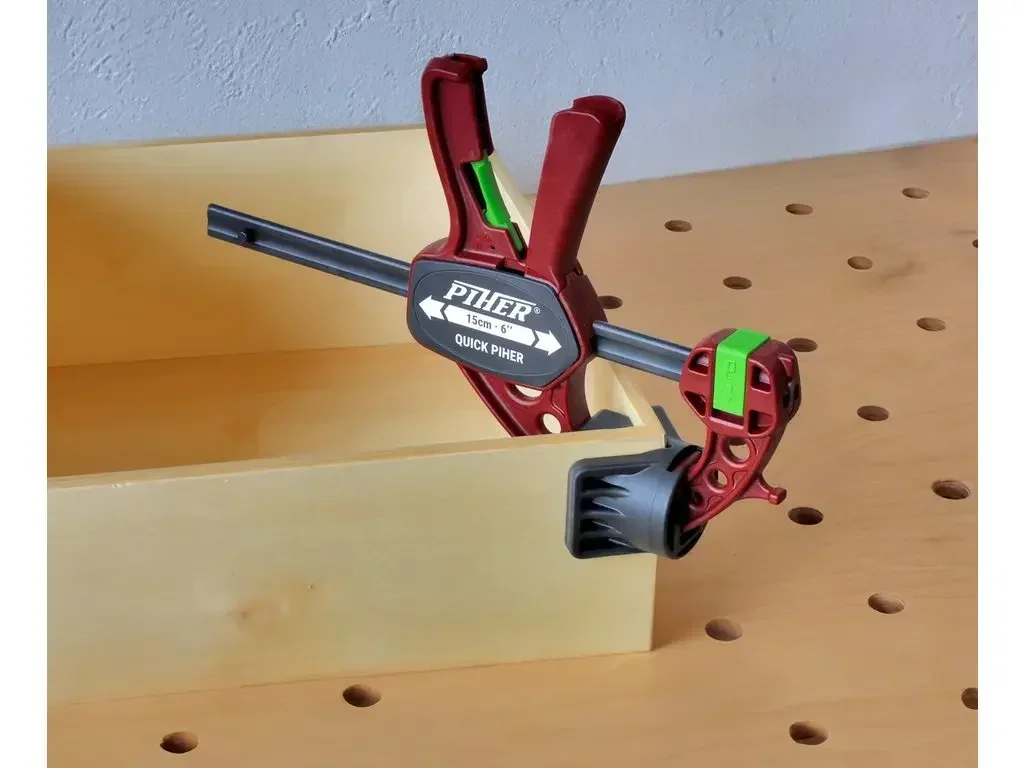 Morsetti Angolari di Serraggio Quick PIHER 52514 - Morsa ad Angolo Retto 90° - Utensile per Assemblaggio