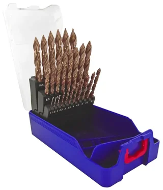 Jeu 25 forets métaux HSS TSP FUSIO TIVOLY Ø1-13mm