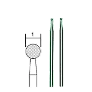 Set di 3 punte diamantate sferiche PROXXON Ø 1 mm per vetro e pietra - 28212