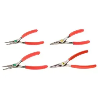 Set 4 pinze per anelli elastici FACOM becchi dritti interni esterni PCSNJ4PB