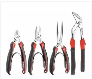 Set 4 pinze FACOM CPE.A1PB - pinza regolabile, tronchese, universale e becchi semitondi