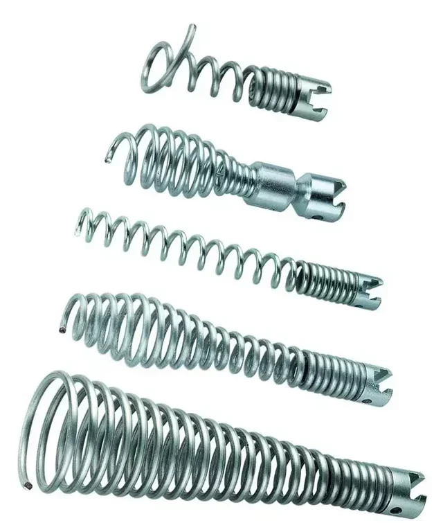 Jeu 5 outils déboucheur VIRAX 22 mm têtes spirales couteau fraise clé découplage 293151