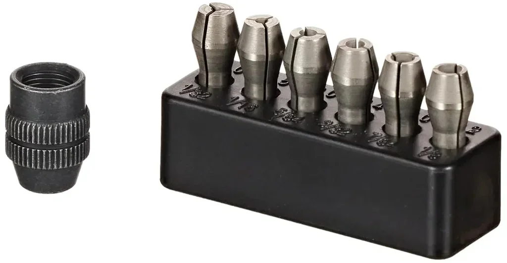 Jeu 6 pinces serrage acier trempé MICROMOT PROXXON 28940 Ø1-3.2mm