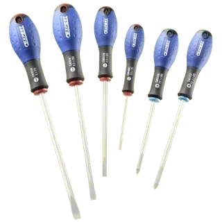 Set di 6 cacciaviti a taglio Phillips Pozidriv Facom E160903