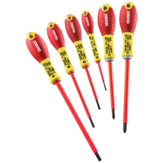 Facom EXPERT E160911 - Set di 6 cacciaviti isolati a taglio e Pozidriv