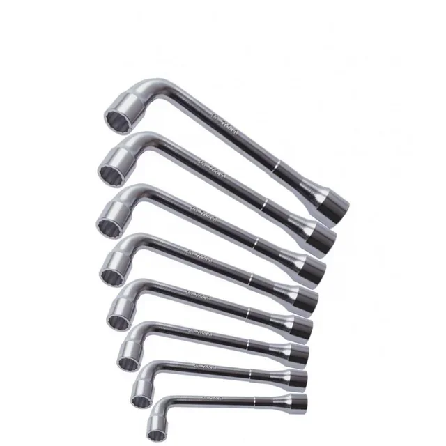 Coffret 8 clés à pipe débouchées KS TOOLS 8-24 mm chrome vanadium