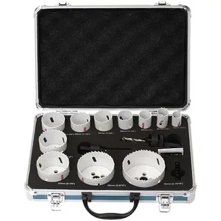 MAKITA D-63971 8-Piece Bi-Metal Hole Saw Set for Plumbers