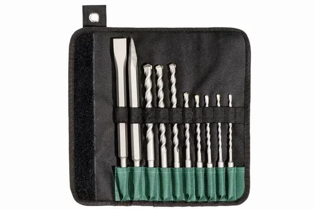 Metabo SDS-Plus Bohrer und Meißel Set 10-teilig - Beton Ziegel Stein