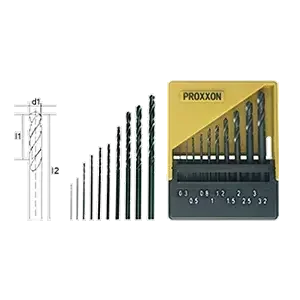 Jeu de forets HSS PROXXOM 28874 10 pieces boite rangement
