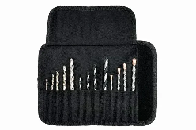 Jeu de forets SP Metabo 13 pièces HSS-G bois métal pierre - Réf. 626728000