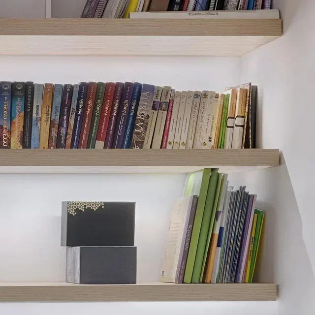 Support étagère invisible acier zingué EMUCA Mirage fixation murale encastrée