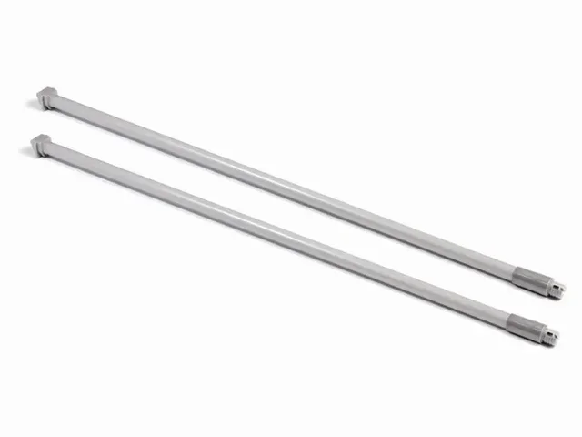 Jeu de tringles de rehausse EMUCA profondeur 500 mm pour tiroirs Vantage