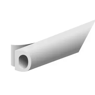 ELTON D-profile white rubber door window seal gasket 4-6mm weatherstrip insulation