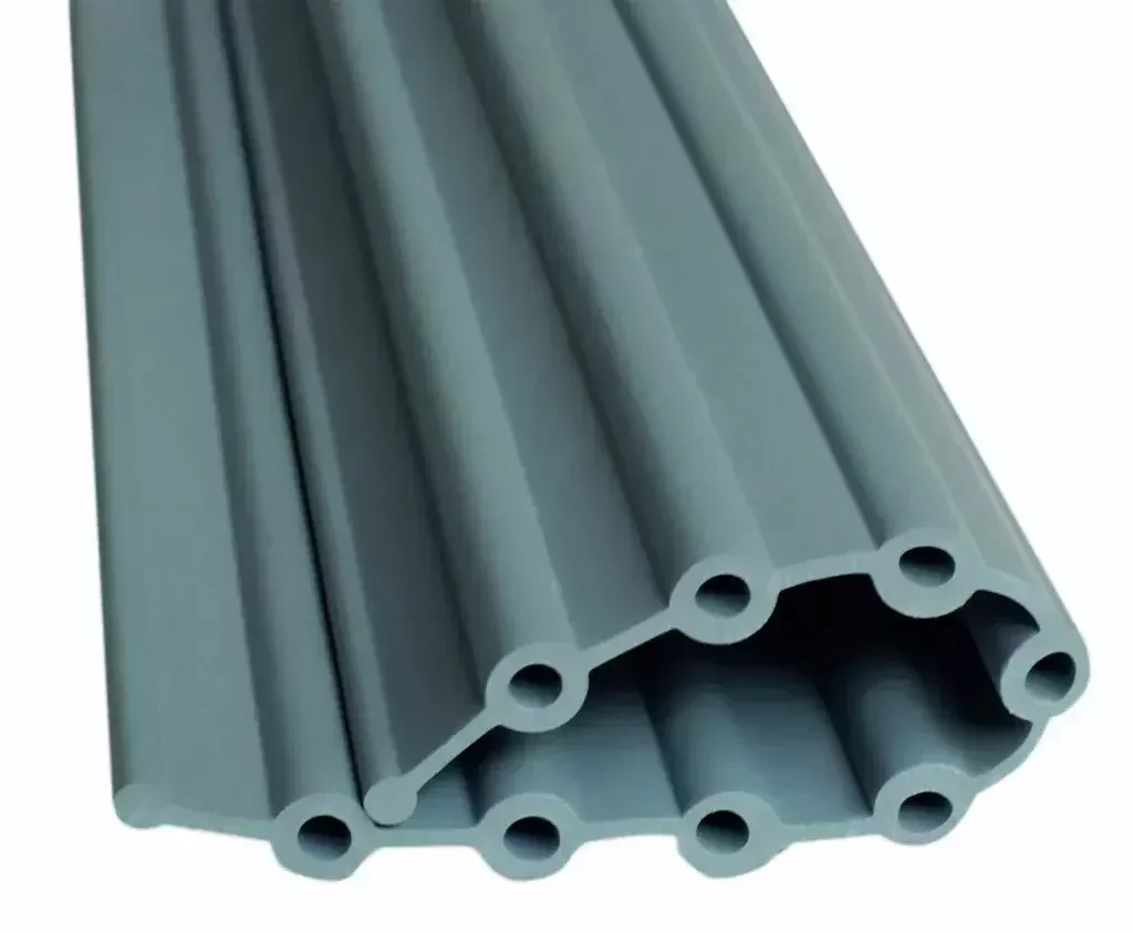 Joint anti-pince-doigt WATTELEZ 2050mm gris école crèche sécurité porte