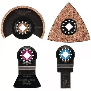 Starlock Blade Kit MAKITA B-67496 Multi Tool Metal Plaster Concrete Tile 4pcs