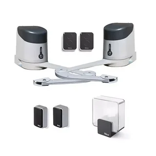 Automatic swing gate kit NICE Hyke 3.5m 24V articulated arm motorization