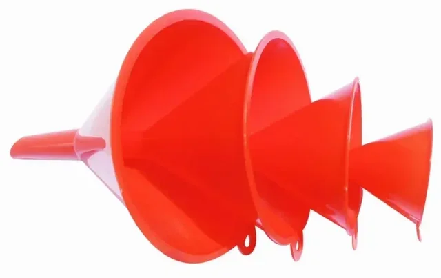 Kit 4 entonnoirs professionnels ALGI Ø50-75-100-120 mm