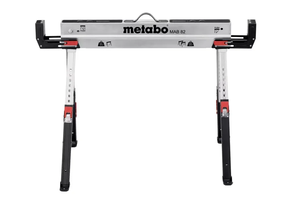 Kit support travail MAB 82 Metabo 626990000 - tréteaux professionnels réglables