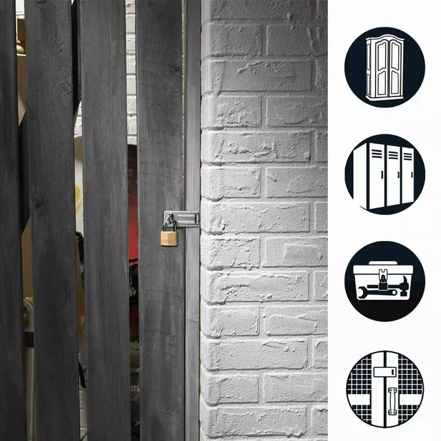 Cadenas Master Lock 140703EURD 40mm avec moraillon 89mm acier cémenté