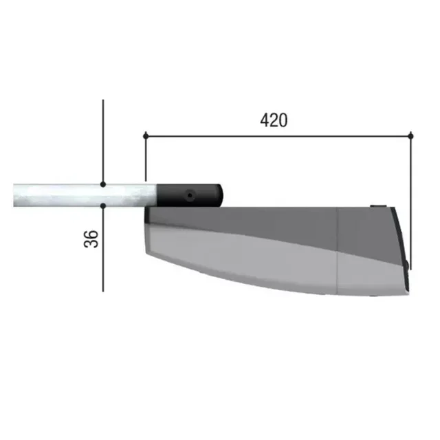 Kit motorisation porte garage CAME VER06DES 600N 24V avec encodeur