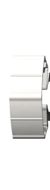 Kit pare-doigts ELTON blanc 198cm porte Euro 50-90 anti-pincement